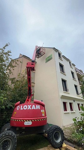 Nacelle échafaudage harnais de sécurité travail en hauteur