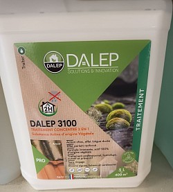 Traitement anti-mousse professionnel d'Alep